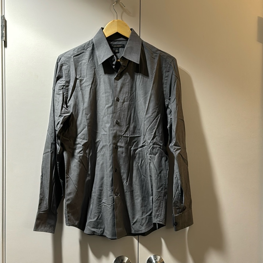 Men’s banana republic stretch slim fit button up